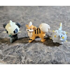 WCT 2019 Pokémon GROWLITHE Pancham Togedemaru Mini Action Figures Wicked